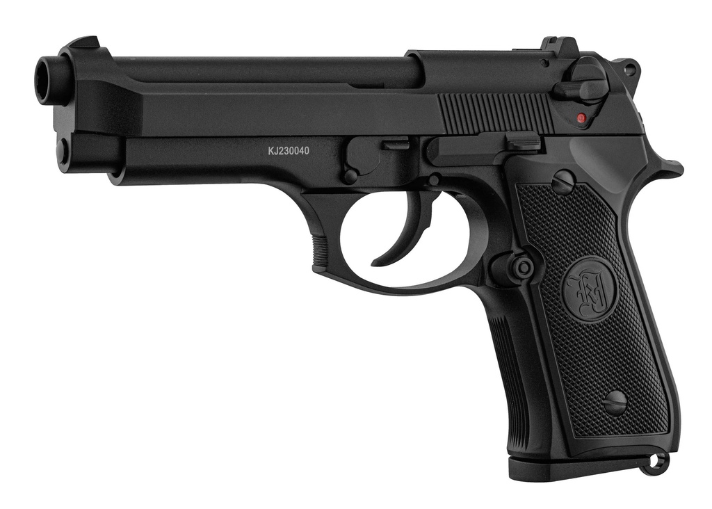 PISTOLA KJ M9 GAS FULL METAL NEGRO-1J