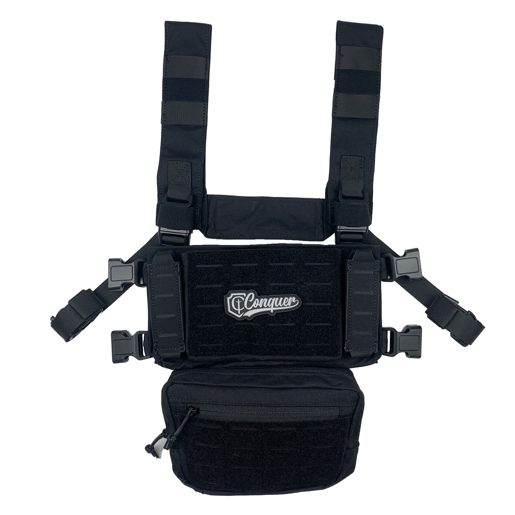 CONQUER CORE CHEST RIG - BK