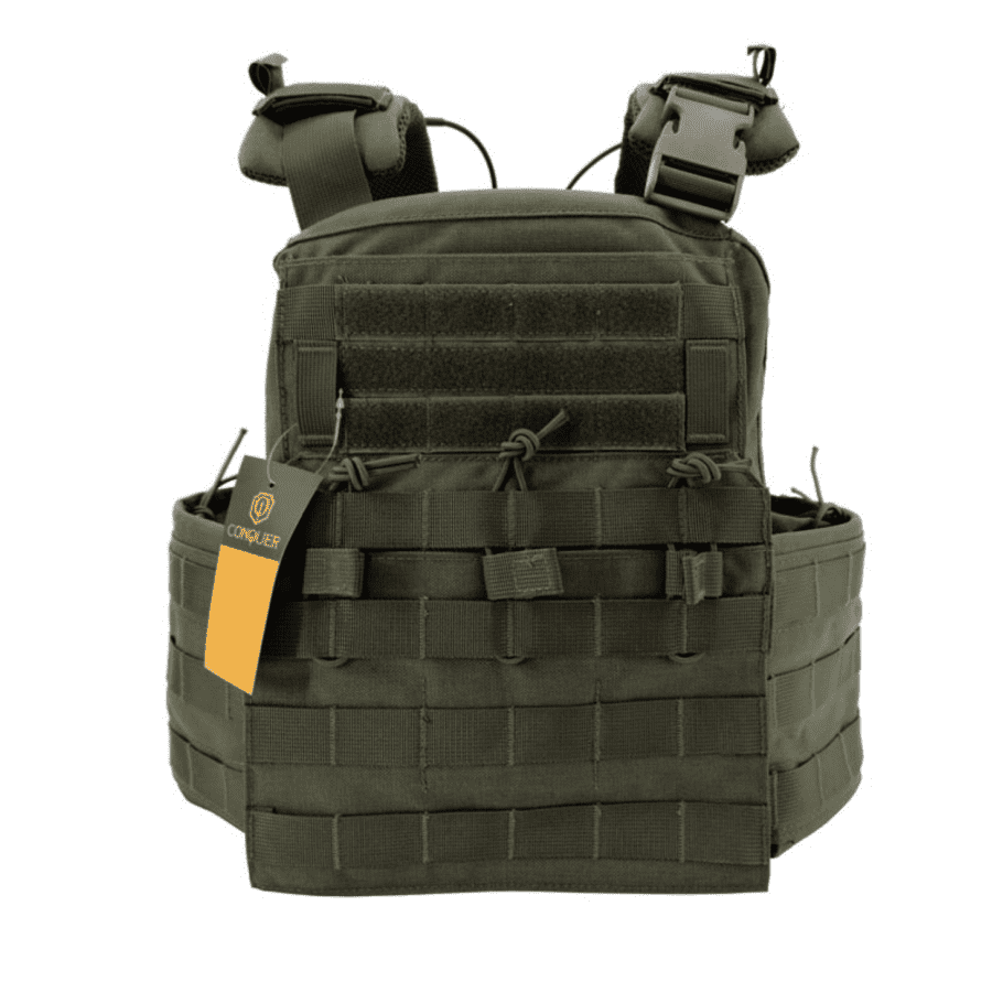 CHALECO CONQUER APC FULL SET RANGER GREEN