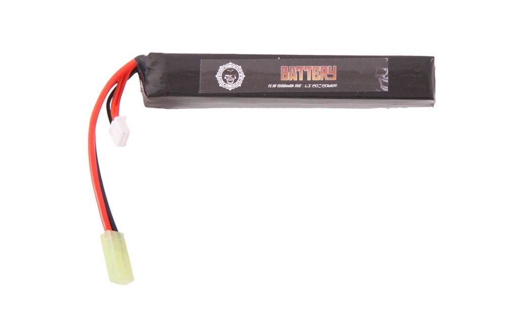 BATERIA LI-PO 11.1v 1500MAH 15C DUEL CODE