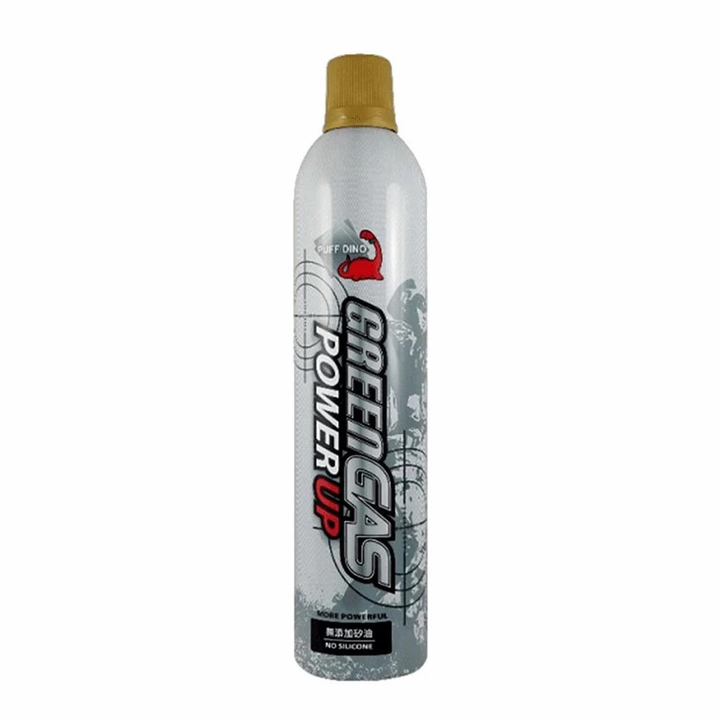 BOTELLA GREEN GAS 14K.S/SILICONA 600ML GRIS TAPON TAN PUFF DINO