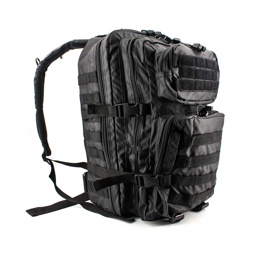 MOCHILA NYLON TACTICAL GR. 36L NEGRA IMMORTAL