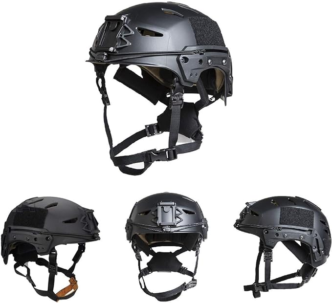 CASCO MIC FTP BUMP ATRÁS ROSCA NEGRO  FMA