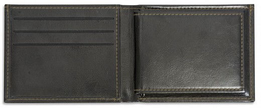 CARTERA POLIPIEL DOBLE GUARDIA CIVIL NEGRA  BARBARIC