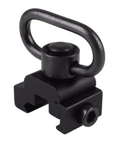 ENGANCHE CORREA FUSIL DD RAIL NEGRO 