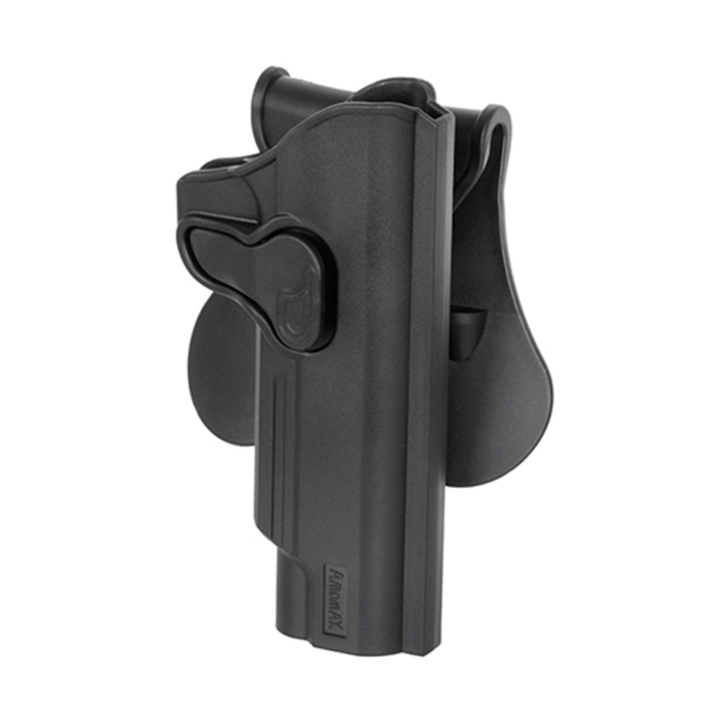 FUNDA AMOMAX PISTOLA RIGIDA 1911 NEGRA  