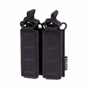 POUCH CORSO DOS CARGADORES PISTOLA  MK1 LASER NEGRO