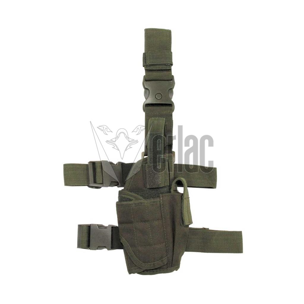 FUNDA PISTOLA PIERNA TACTICA ST23 VERDE