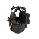 CHALECO CONQUER APC FULL SET NEGRO