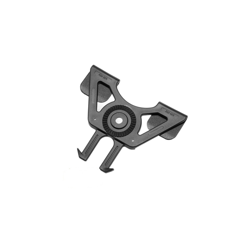 ADAPTADOR PISTOLA RIGIDO MOLLE TRIANGULO NEGRO AMOMAX