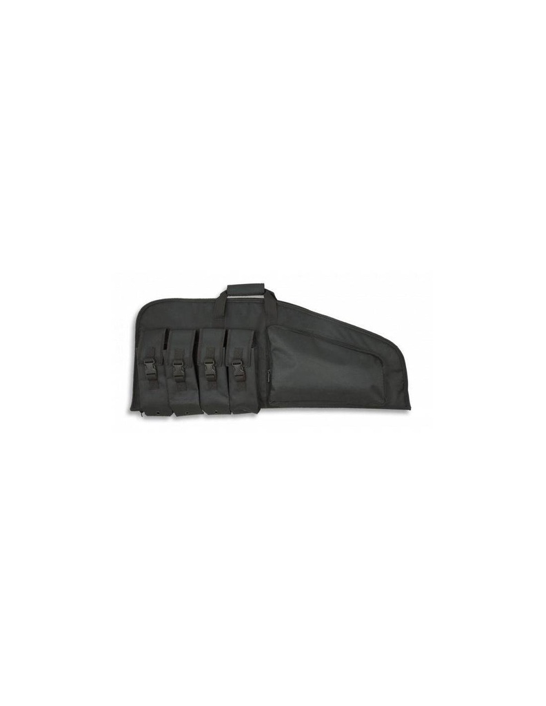 FUNDA FUSIL TACTICA 85CM NEGRA BARBARIC