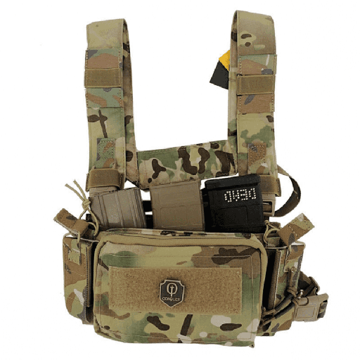 [ST230409013] MICRO CHEST RIG MULTICAM CONQUER