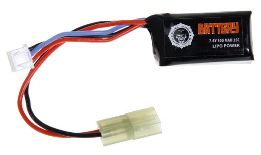 [ST260611002] BATERIA LIPO 7.4V 300 MAH 35C DUEL CODE