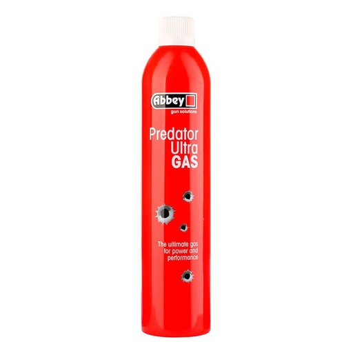 [ST650502010] BOTELLA GAS PREDATOR ULTRA GAS 700ML ROJA ABBEY