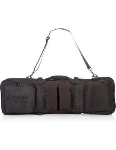 [ST730411006] FUNDA FUSIL DOBLE 85CM NEGRA SWISS ARMS