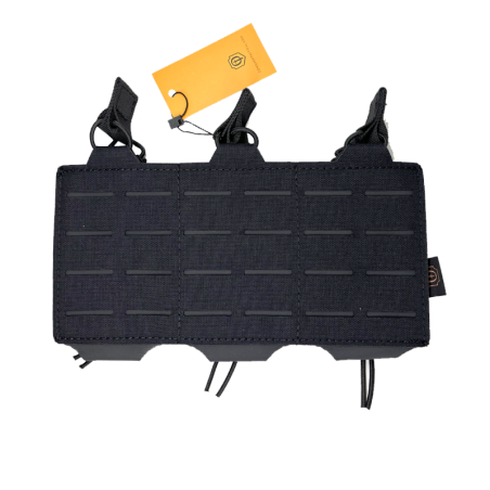 [ST230409019] POUCH PANEL FRONTAL 3 CARGADORES NEGRO CONQUER