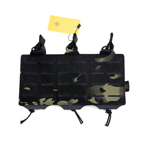 [ST230412022] POUCH PANEL FRONTAL 3 CARGADORES MULTICAM NEGRO CONQUER