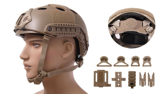 [ST430401002] CASCO FAST PJ AJUSTABLE COYOTE EMERSON