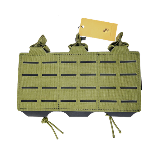 [ST230412010] POUCH PANEL FRONTAL 3 CARGADORES VERDE CONQUER