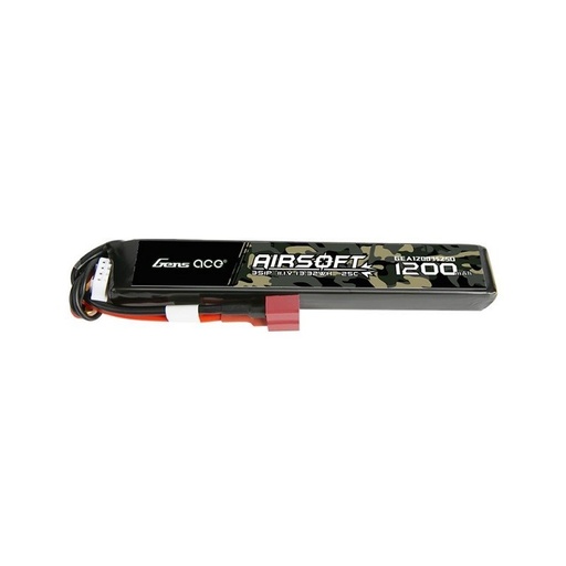 [ST910611027] BATERIA GENS ACE LI-PO 11.1V 1200 Mah 25C STICK T-PLUG 