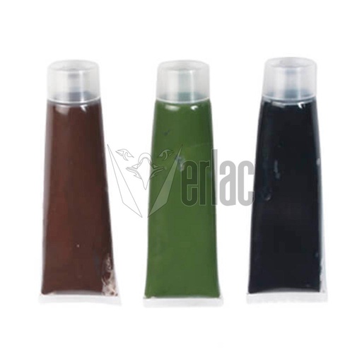 [ST770403018] PINTURA OTAN 3PCS NEGRO-VERDE-MARRON