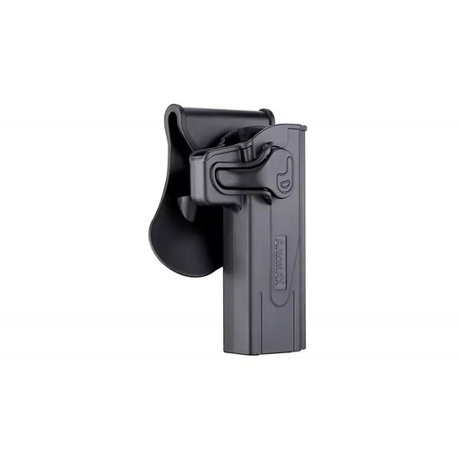 [ST250408006] FUNDA HI-CAPA ZURDA NEGRA AMOMAX
