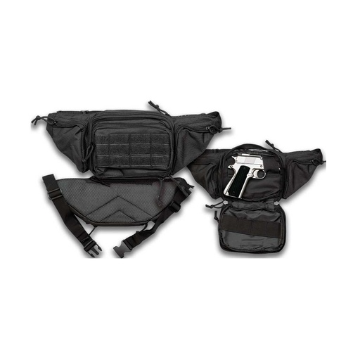 [ST990411042] RIÑONERA BARBARIC PARA PISTOLA MOLLE NEGRA