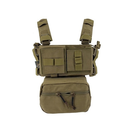 [ST230409066] MINI CHEST RIG TAN CONQUER