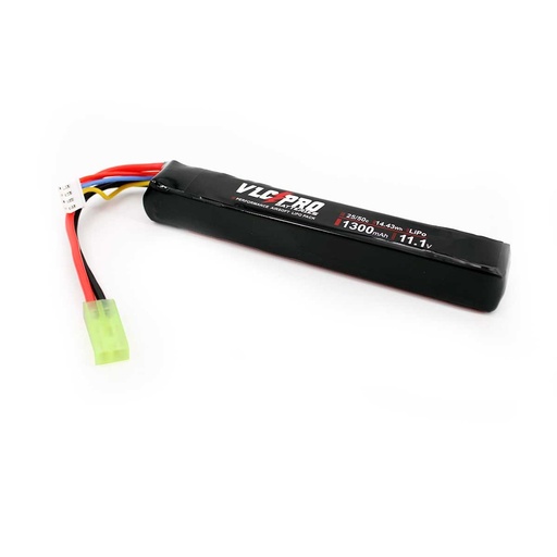 [ST960611106] BATERIA VLC PRO LIPO 11.1V 1300MAH 25C/50C 1STICK NEGRA