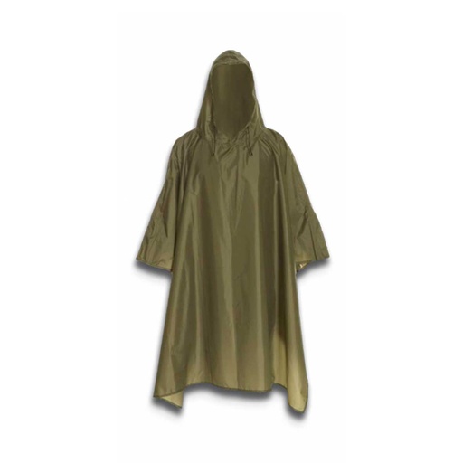 [ST790412133] PONCHO NYLON IMPERMEABLE VERDE