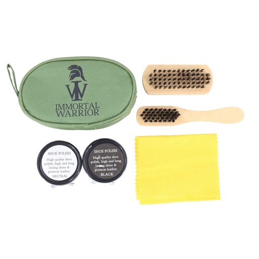 [ST720621220] KIT LIMPIEZA BOTAS IMMORTAL VERDE 