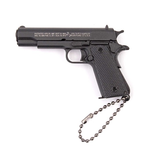 [ST1160613304] LLAVERO PISTOLA 1911 7 CM NEGRO