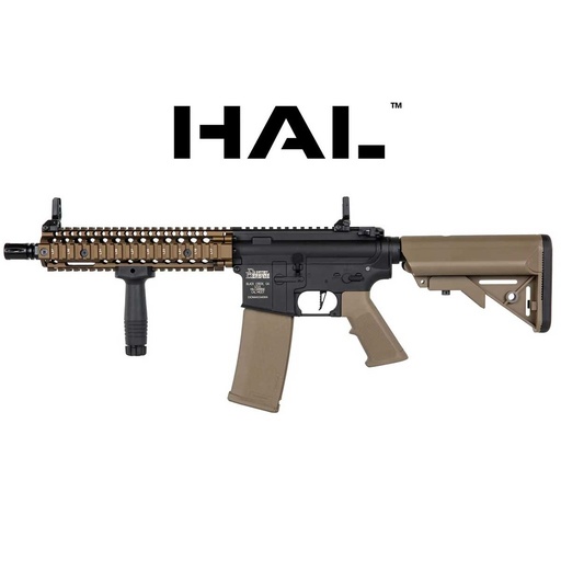 REPLICA FUSIL SPECNA ARMS DANIEL DEFENSE SA-C19 CORE HAL ETU ASG NEGRO-TAN  