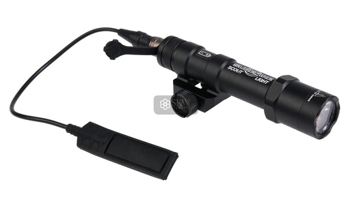 LINTERNA TACTICA WADSN M300W C/ESTROBO NEGRA