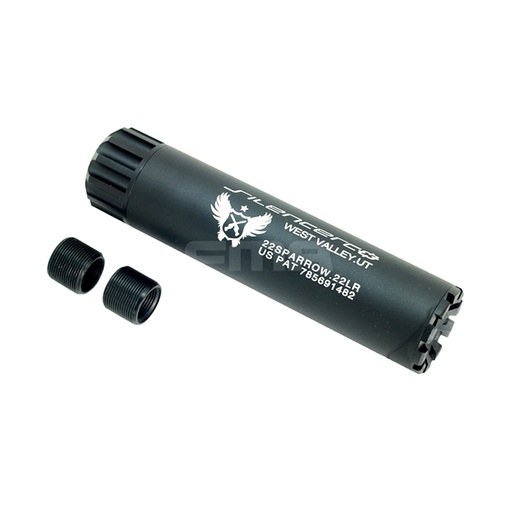 SILENCIADOR FMA SILENCERCO W.A.U 145MM NEGRO