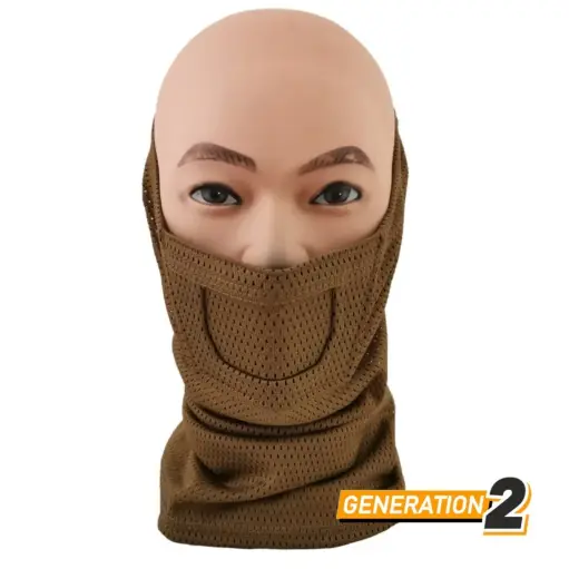 MASCARA CYGNUS ARMORY FACE WARRIOR -COYOTE