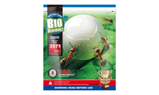 [ST300501005] BOLAS BIO 0.28 G&G